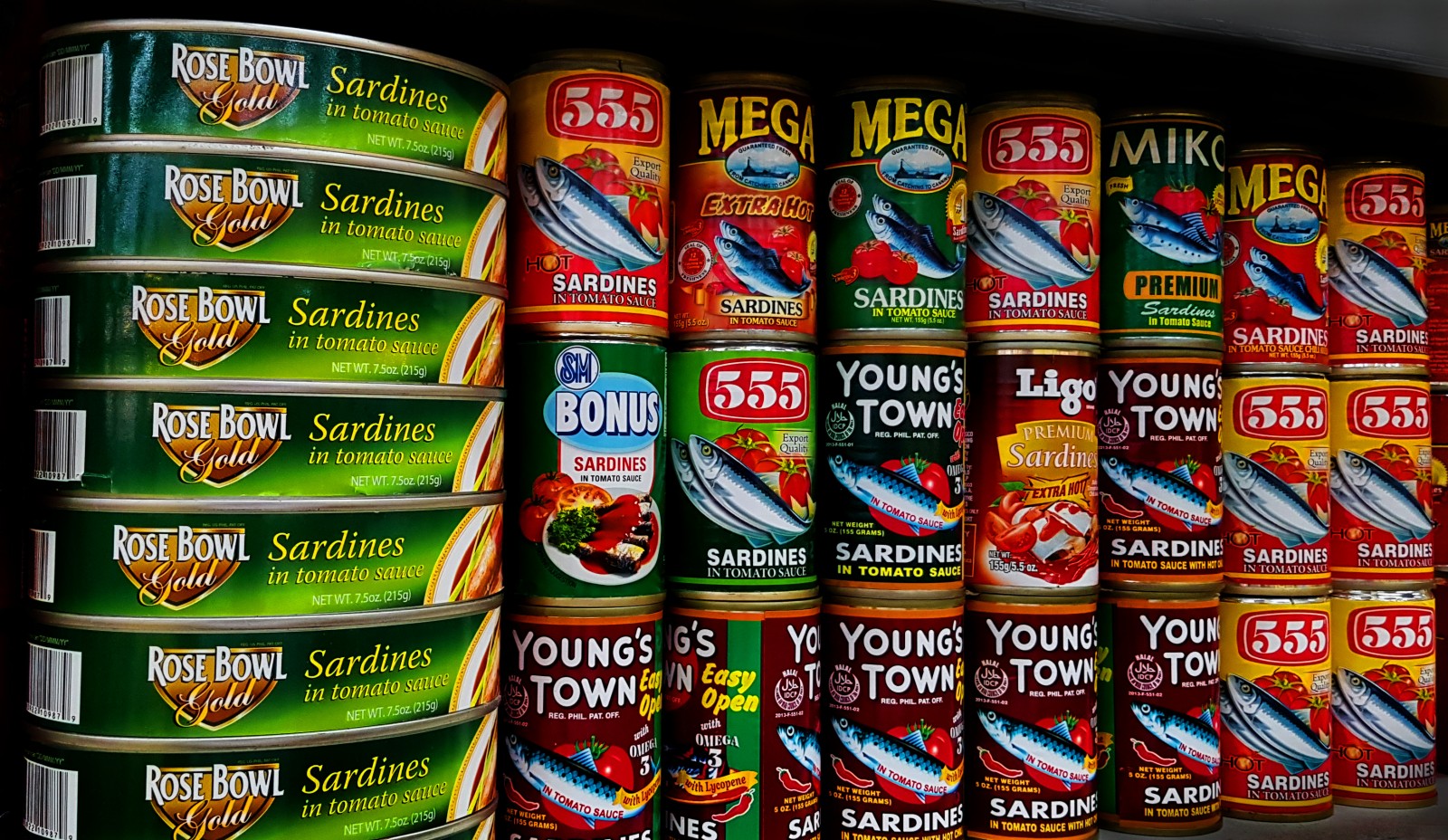 Sardine cans